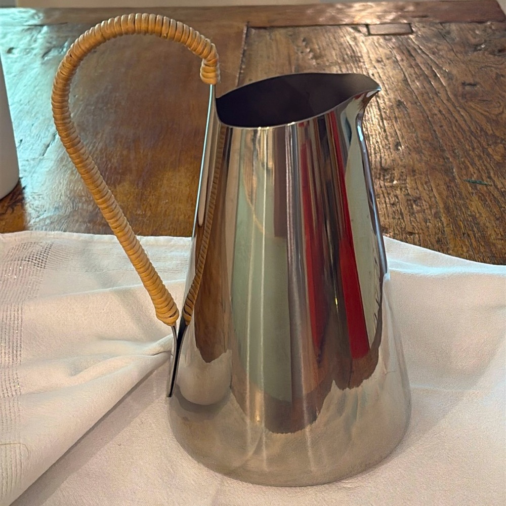 Stelton Denmark Stainless Steel Pitcher